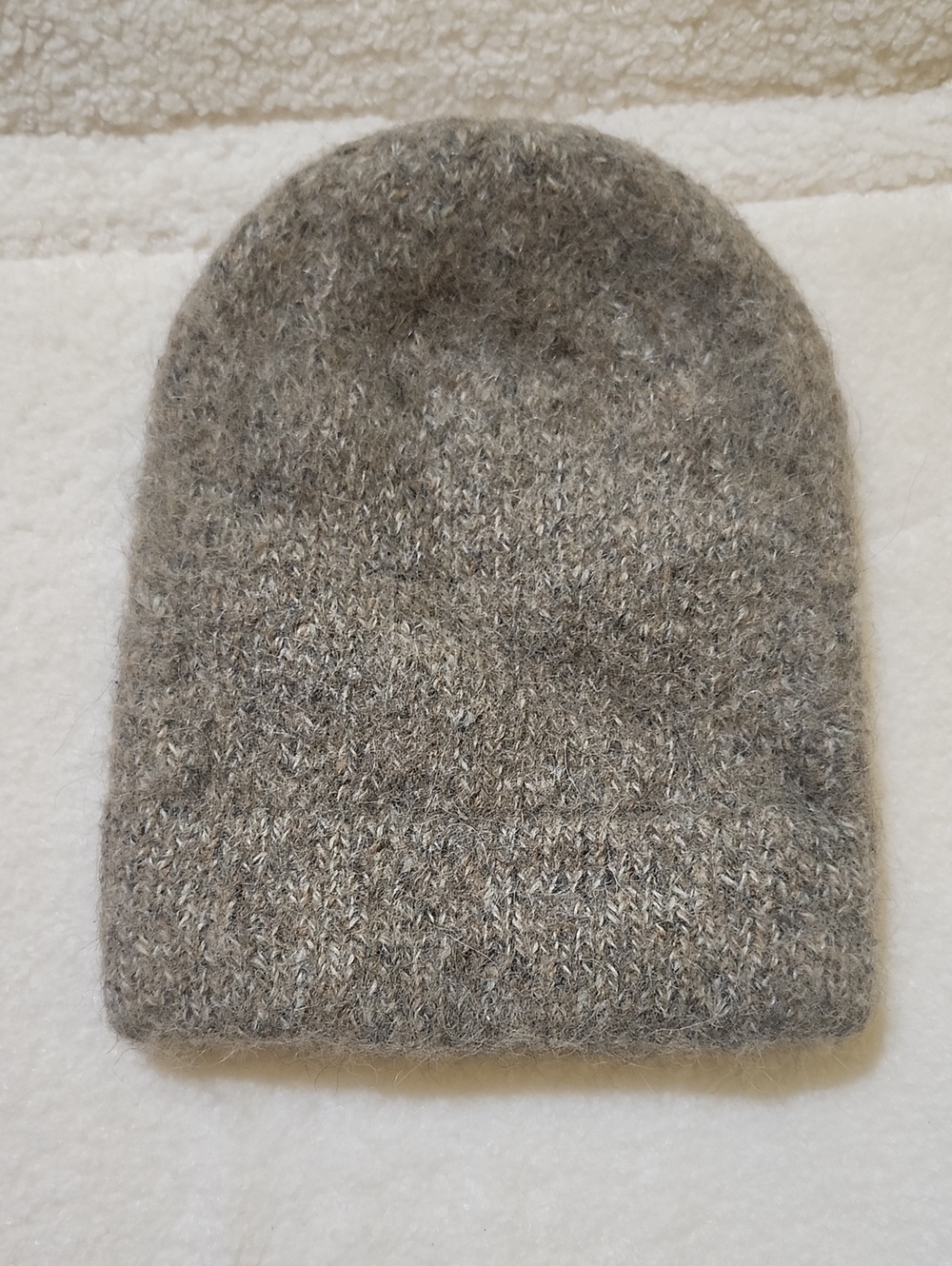 Peruvian Link Kids Gray Knit Beanie Hat - Cozy Winter Accessory